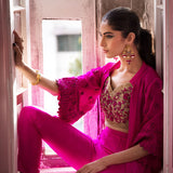Zainab Chottani | Semi Formals | BLUSHING ROSEATTE