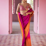 Zainab Chottani | Semi Formals | FUSCHIA QUARTS