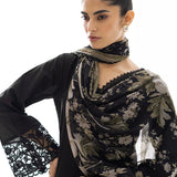 Zainab Chottani | Casual Pret | CHARCOAL NOVA