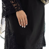 Zainab Chottani | Casual Pret | CHARCOAL NOVA