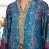 Farah Talib Aziz | Designer Picks 24 | ZOHRA LAPIS SHIRT AND DUPATTA