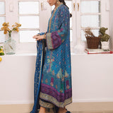 Farah Talib Aziz | Designer Picks 24 | ZOHRA LAPIS SHIRT AND DUPATTA