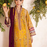 Farah Talib Aziz | Designer Picks 24 | ZARF OCHRE SHIRT AND DUPATTA