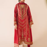 Farah Talib Aziz | Designer Picks 24 | ANEETA CRIMSON SHIRT AND DUPATTA