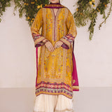 Farah Talib Aziz | Designer Picks 24 | ZARF OCHRE SHIRT AND DUPATTA