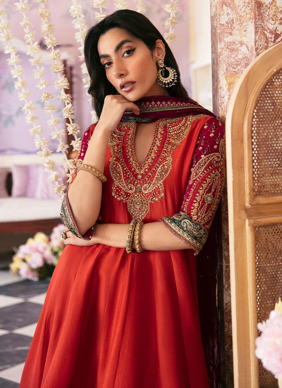 Farah Talib Aziz | Mayna Festive Luxe | SHERINA - Rang-e-Khaas