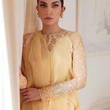 Farah Talib Aziz | Luna Eid Collection 24 | CYRILLA PALE YELLOW