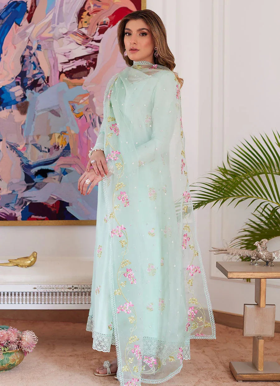 Farah Talib Aziz | Luna Eid Collection 24 | ELYSSIA MINT - Rang-e-Khaas