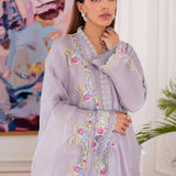 Farah Talib Aziz | Luna Eid Collection 24 | ODETTE SILVER GREY