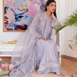 Farah Talib Aziz | Luna Eid Collection 24 | ODETTE SILVER GREY