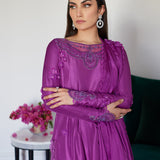 Farah Talib Aziz | Luna Eid Collection 24 | TIERRA MUTED MAGENTA