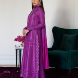 Farah Talib Aziz | Luna Eid Collection 24 | TIERRA MUTED MAGENTA