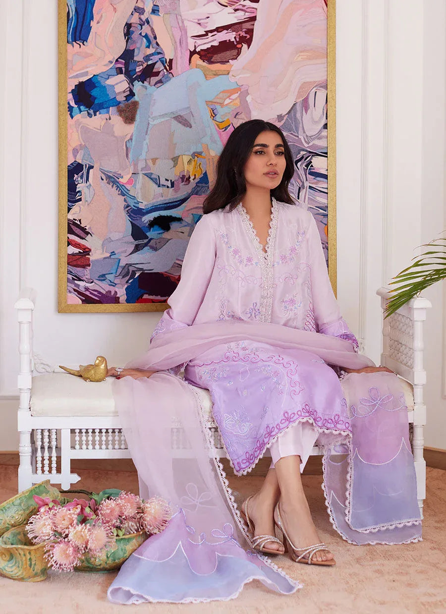 Farah Talib Aziz | Luna Eid Collection 24 | LAVINIA OMBRE - Rang-e-Khaas