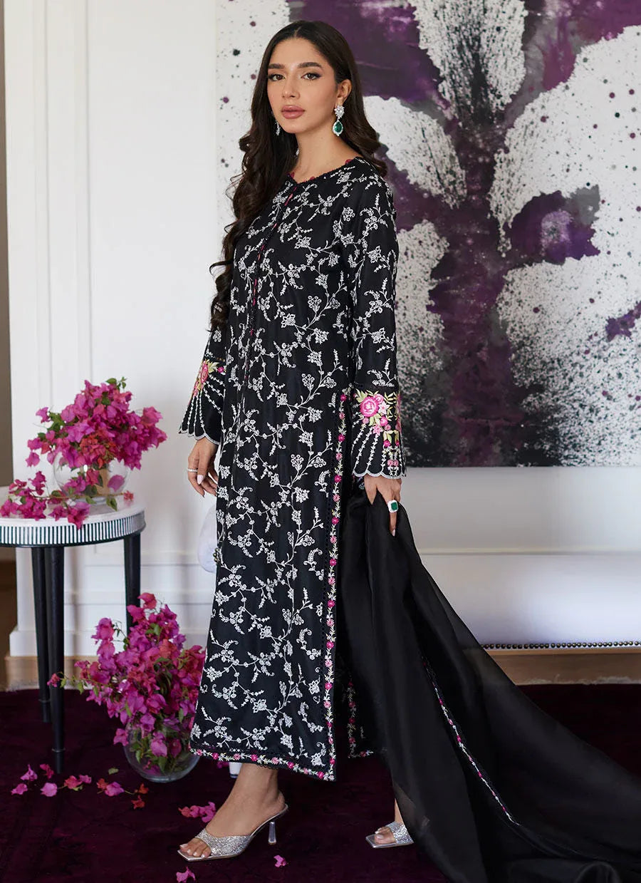 Farah Talib Aziz | Luna Eid Collection 24 | VITTORIA BLACK - Rang-e-Khaas