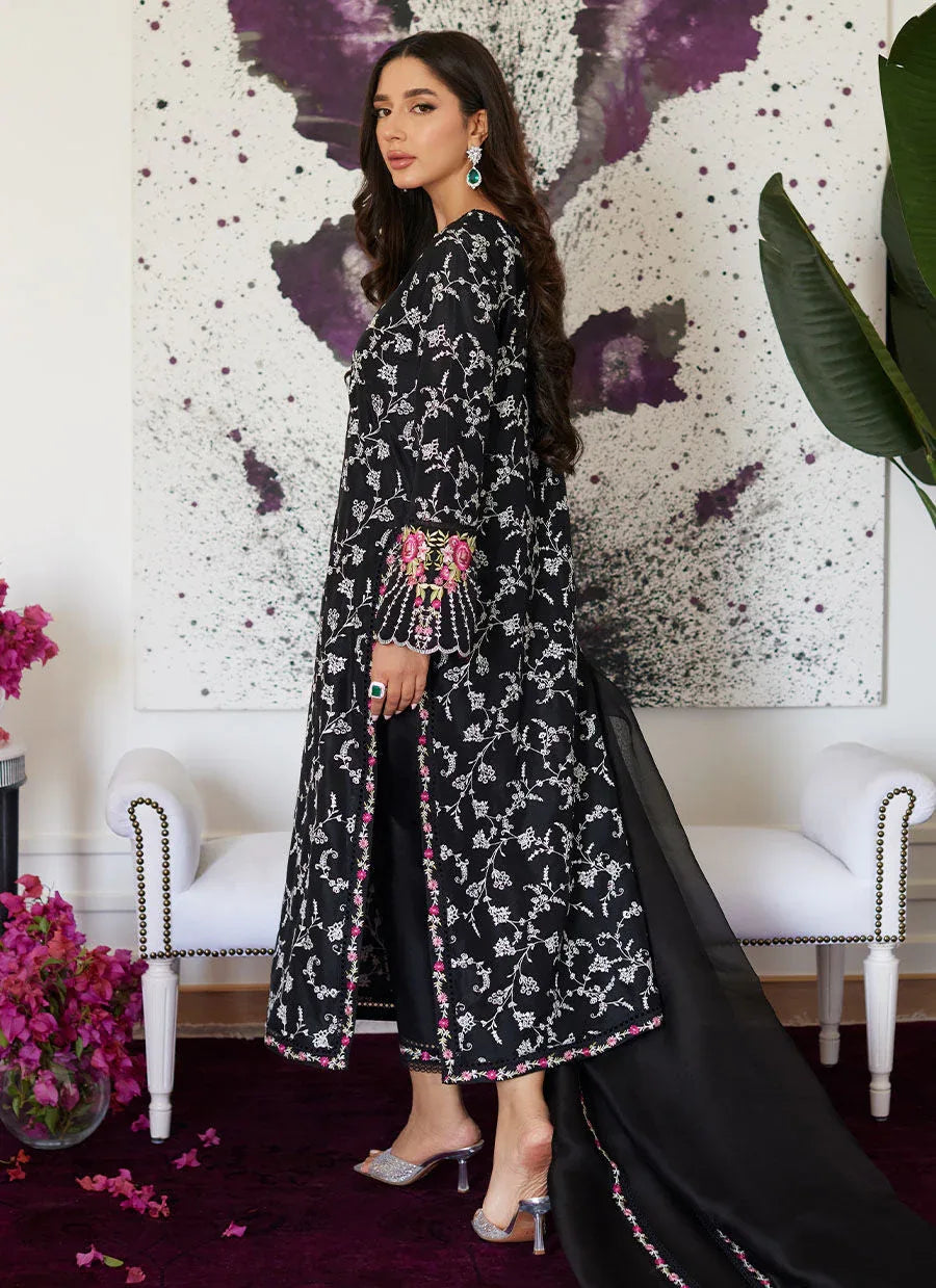 Farah Talib Aziz | Luna Eid Collection 24 | VITTORIA BLACK - Rang-e-Khaas