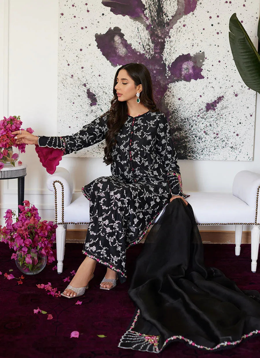 Farah Talib Aziz | Luna Eid Collection 24 | VITTORIA BLACK - Rang-e-Khaas