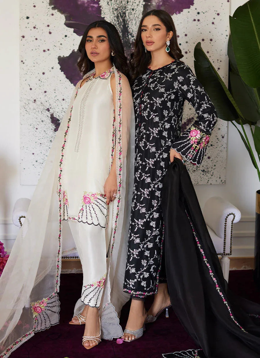 Farah Talib Aziz | Luna Eid Collection 24 | VITTORIA BLACK - Rang-e-Khaas
