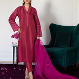Farah Talib Aziz | Luna Eid Collection 24 | HONORINE MAGENTA