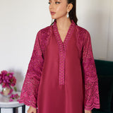 Farah Talib Aziz | Luna Eid Collection 24 | HONORINE MAGENTA