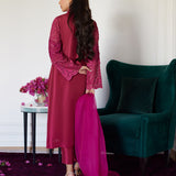 Farah Talib Aziz | Luna Eid Collection 24 | HONORINE MAGENTA