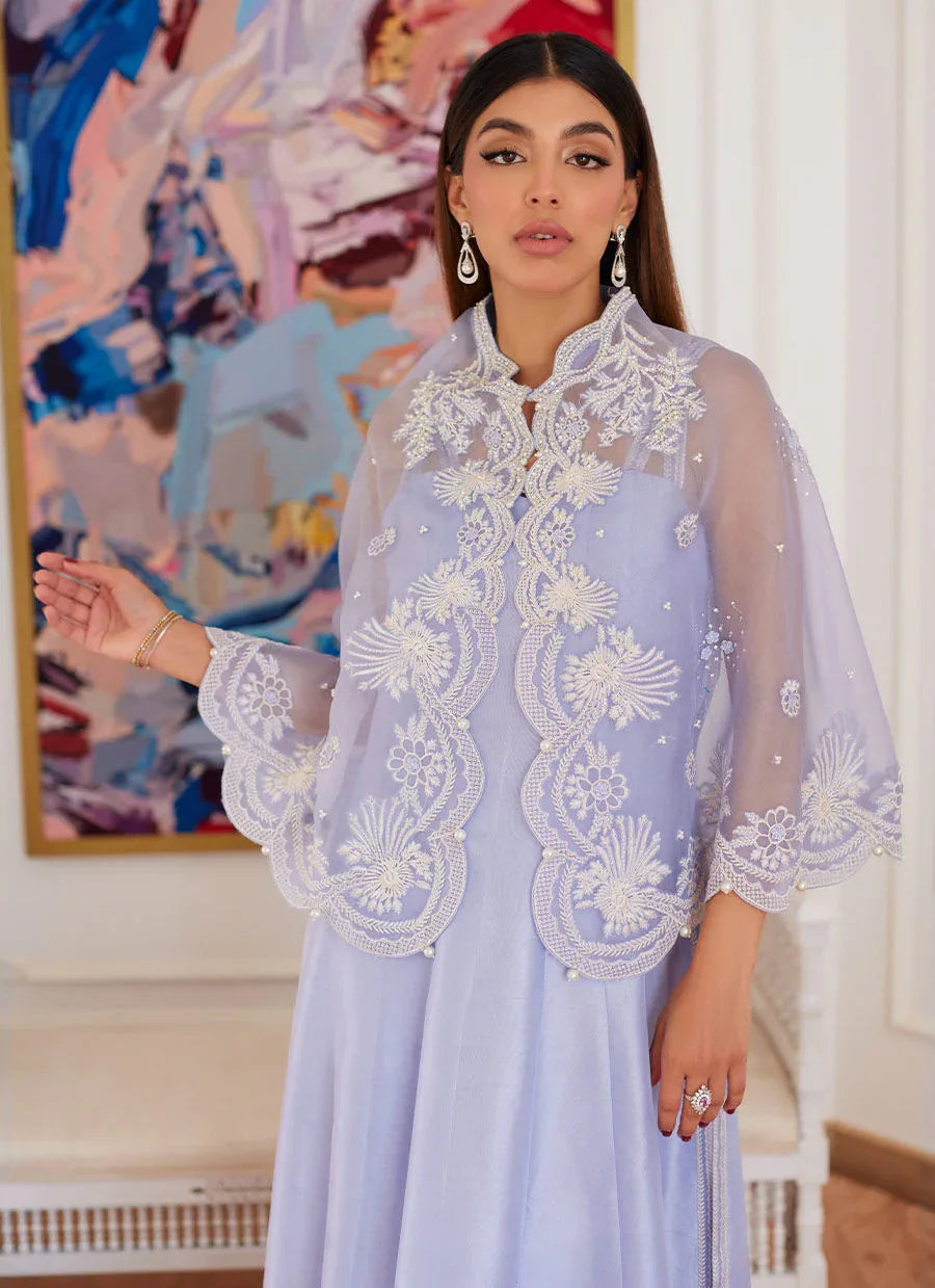 Farah Talib Aziz | Luna Eid Collection 24 | FLEUR LAVENDER - Rang-e-Khaas