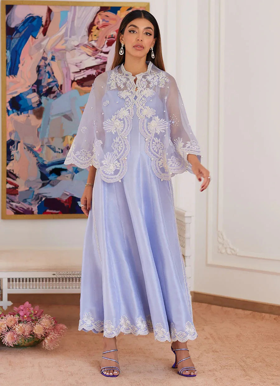 Farah Talib Aziz | Luna Eid Collection 24 | FLEUR LAVENDER - Rang-e-Khaas