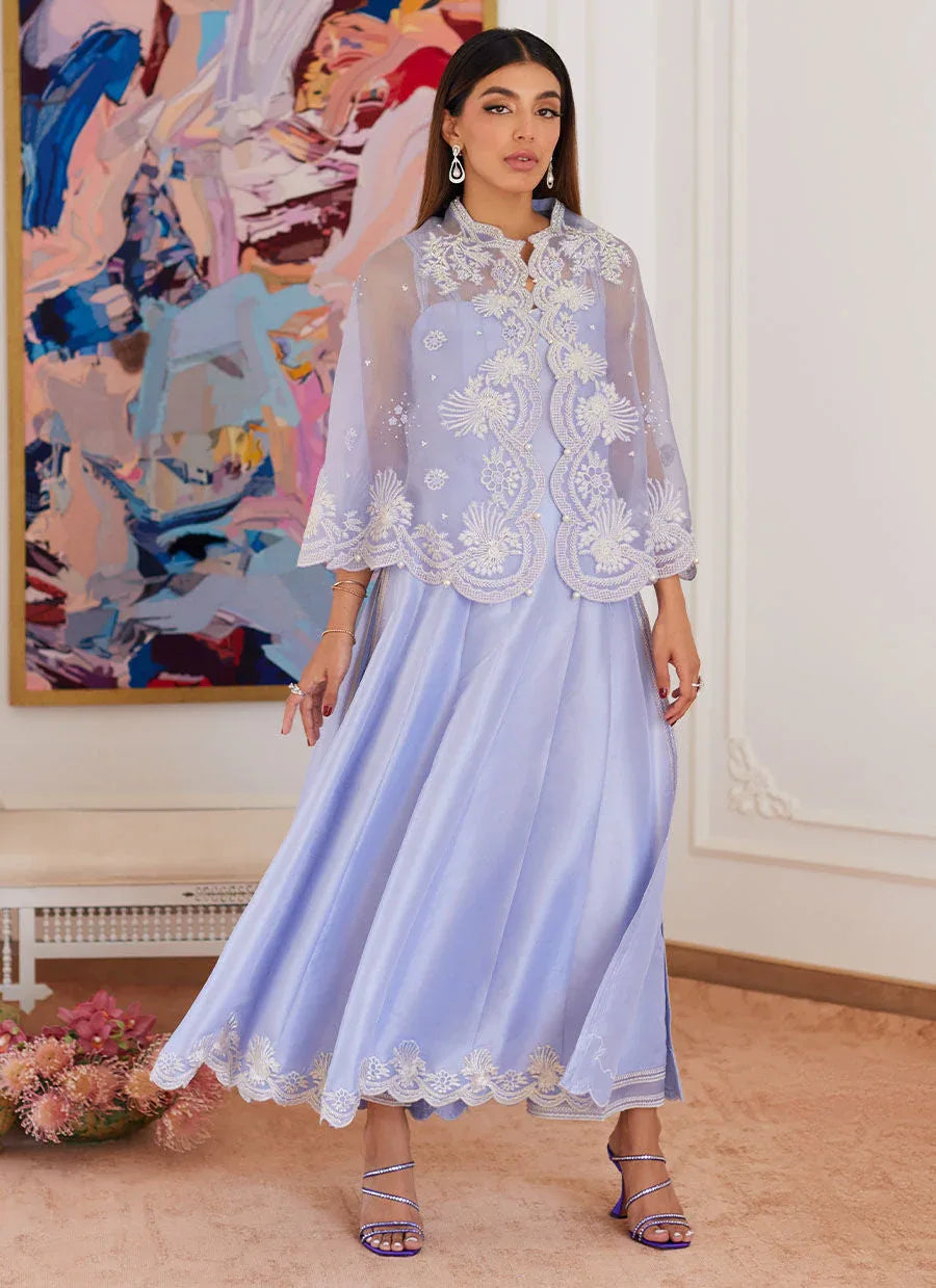 Farah Talib Aziz | Luna Eid Collection 24 | FLEUR LAVENDER - Rang-e-Khaas
