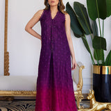 Farah Talib Aziz | Luna Eid Collection 24 | VIOLETTE WILD BERRY OMBRE