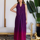 Farah Talib Aziz | Luna Eid Collection 24 | VIOLETTE WILD BERRY OMBRE