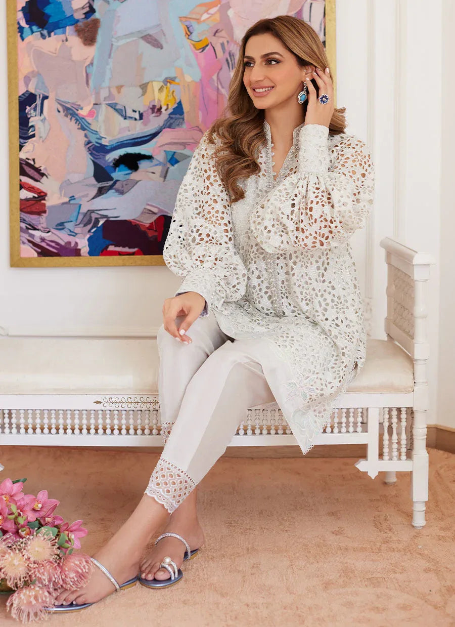 Farah Talib Aziz | Luna Eid Collection 24 | OPHELIA IVORY - Rang-e-Khaas