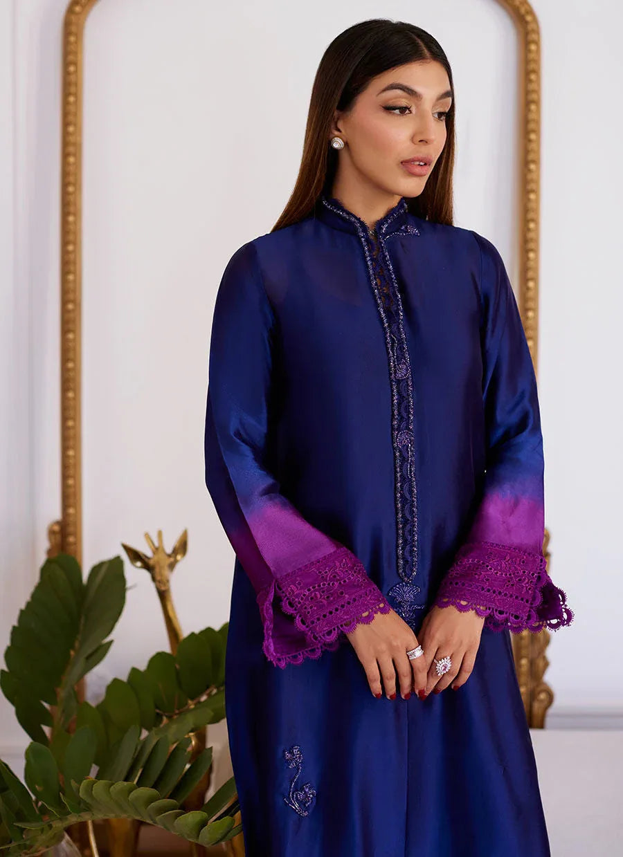 Farah Talib Aziz | Luna Eid Collection 24 | MORGANA OMBRE - Rang-e-Khaas