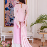 Farah Talib Aziz | Luna Eid Collection 24 | RELLIA BABY PINK