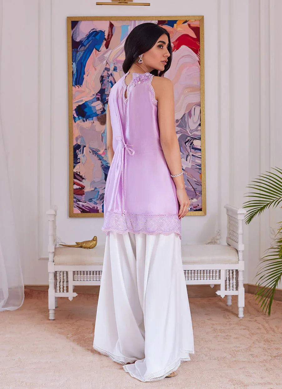 Farah Talib Aziz | Luna Eid Collection 24 | SUZETTE LAVENDER - Rang-e-Khaas