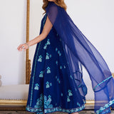 Farah Talib Aziz | Luna Eid Collection 24 | ELSYEE ROYAL BLUE