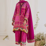 Farah Talib Aziz | Designer Picks 24 | LUZ MAGENTA SHIRT AND DUPATTA