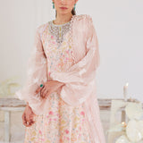Farah Talib Aziz | Designer Picks 24 | RAMONA SHIRT WITH PRE-DRAPED DUPATTA