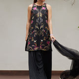 Farah Talib Aziz | Designer Picks 24 | SIYA BLACK EMBROIDERED SHIRT AND DUPATTA