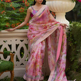 Farah Talib Aziz | Mayna Festive Prints 24 | Marzeia Saree