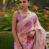 Farah Talib Aziz | Mayna Festive Prints 24 | Marzeia Saree