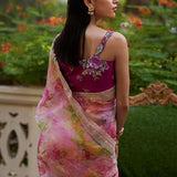 Farah Talib Aziz | Mayna Festive Prints 24 | Marzeia Saree