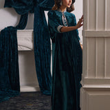 Farah Talib Aziz | Velvets The After Party | ALITA EMERALD KAFTAN