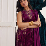 Farah Talib Aziz | Velvets The After Party | CHANTELLE SHIRT AND DUPATTA