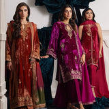 Farah Talib Aziz | Velvets The After Party | GRAZIELA SHIRT AND DUPATTA