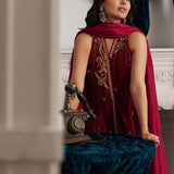Farah Talib Aziz | Velvets The After Party | ISMAYA SHIRT AND DUPATTA