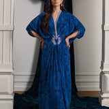 Farah Talib Aziz | Velvets The After Party | ROZ SAPPHIRE KAFTAN