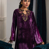 Farah Talib Aziz | Velvets The After Party | NIA OMBRE VELVET KAFTAN