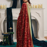 Farah Talib Aziz | Velvets The After Party | LEESHA VELVET SHAWL