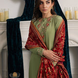 Farah Talib Aziz | Velvets The After Party | LEESHA VELVET SHAWL