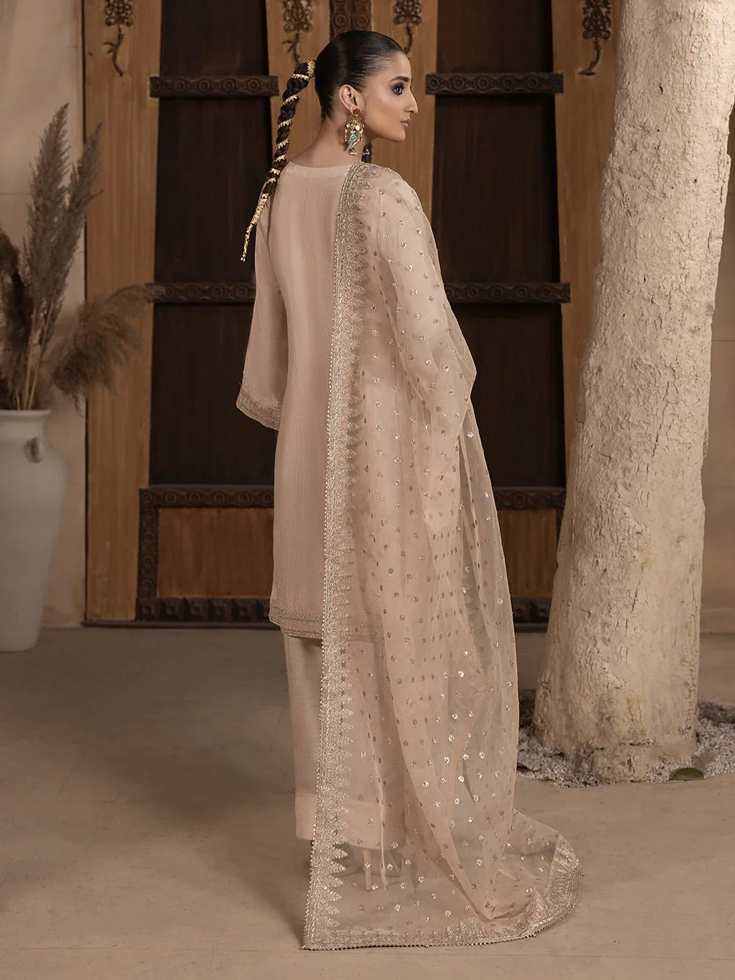 Hem Stitch | Raw Silk Edit 25 |Janan - Rang-e-Khaas