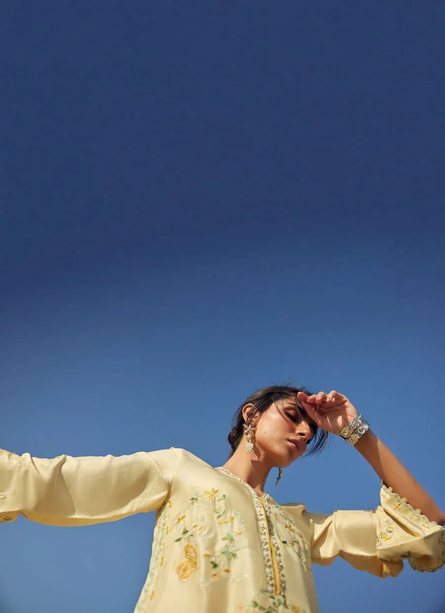 Farah Talib Aziz | Laani The Kaftan Edit | Lira Lemon - Rang-e-Khaas